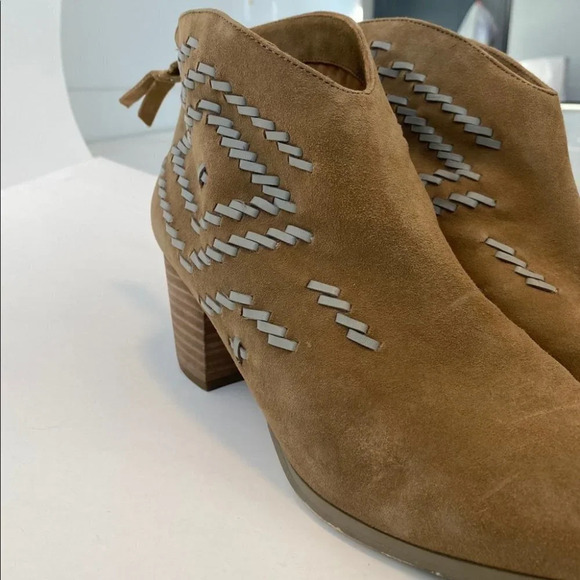 Cynthia Vincent Suede Ankle Boot - Picture 5 of 7